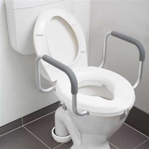 Aml Raised Toilet Seat With Armrests Or Inch Providing The Best In Mobility And Homecare