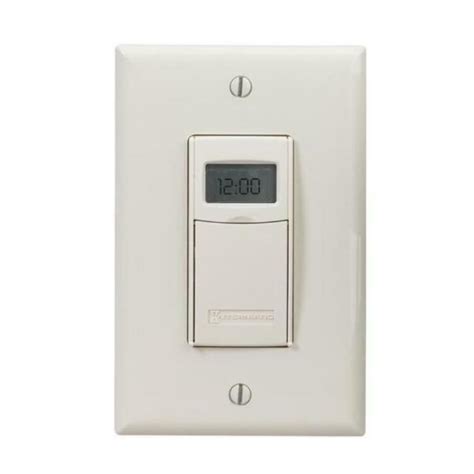Intermatic St01a 7 Day Programmable In Wall Digital Timer Switch For