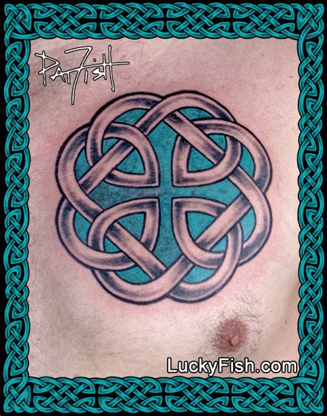 So, if you are also planning to celebrate this fatherhood, or you are already a blessed father, and wish to do something. Celtic 'Father Knot' Tattoo — LuckyFish, Inc. and Tattoo Santa Barbara