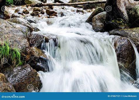 Mountain Stream Waterfall Stock Image Image Of Landscape 47467121
