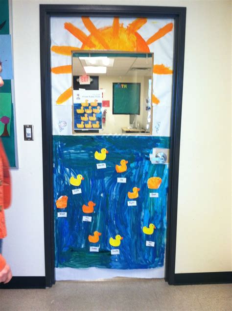 10 Little Rubber Ducks Door Decoration By Eric Carle My Sped Class
