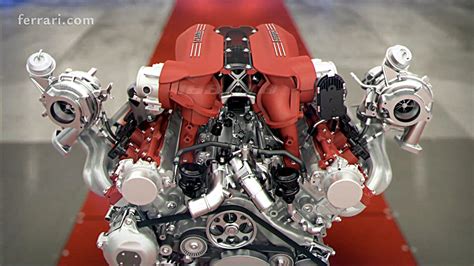 Vidéo Le Moteur V8 Bi Turbo De La Ferrari 488 Gtb En Détails
