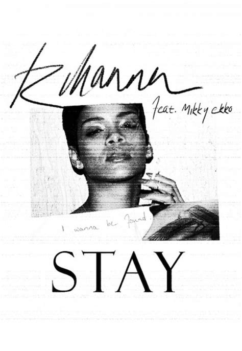 Image Gallery For Rihanna Feat Mikky Ekko Stay Music Video