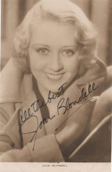 Joan Blondell Regis Autographs