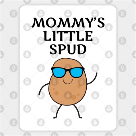 Mommys Little Spud Potato Lover Potatoes Funny Potato Lover