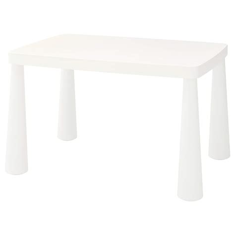 Si precisas una mesa de niños ikea en nuestra tienda puedes encontrar modelos y marcas de entre los cuales puedes elegir; MAMMUT Mesa para niños, int/ext blanco, 77x55 cm - IKEA