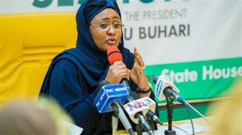 Aisha Buhari Call Out President Muhammadu Buhari Social Investment Programme Say E Get ‘k Leg
