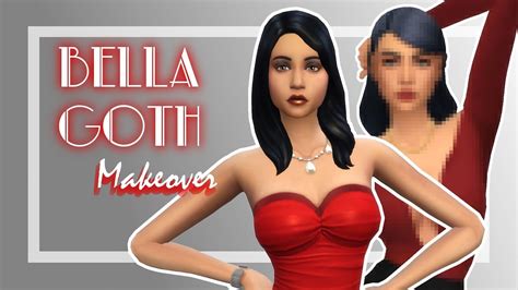 The Sims Townie Makeover Bella Goth Full Cc List Youtube