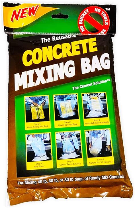 Concrete Mixing Bag Power Concrete Mixers
