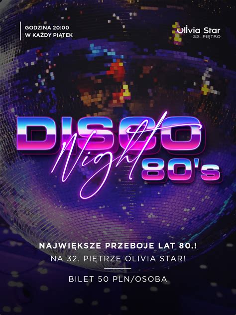 Disco Night Na 32 Piętrze Olivia Star Największe Przeboje Lat 80