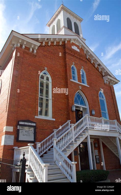 Dexter Avenue Baptist Church In Montgomery Alabama Usa Stock Photo
