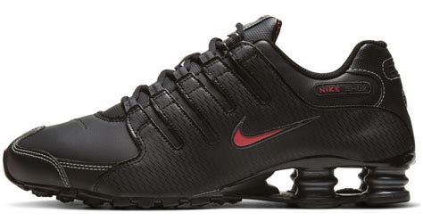 Nike Synthetic Shox Nz Shoe In Black For Men Lyst
