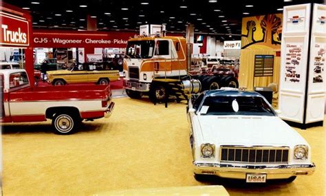 1975 Chevrolet Models Lineup At The Chicago Auto Show Chicago Auto