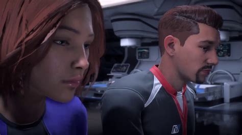 Mass Effect Andromeda Sara Finally Wakes Up Youtube