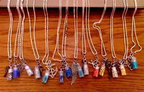 Fairy Bottle Necklaces Set 01 By Lyraalluse On Deviantart