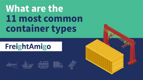 The Most Common Container Types Shipping Tips Freightamigo