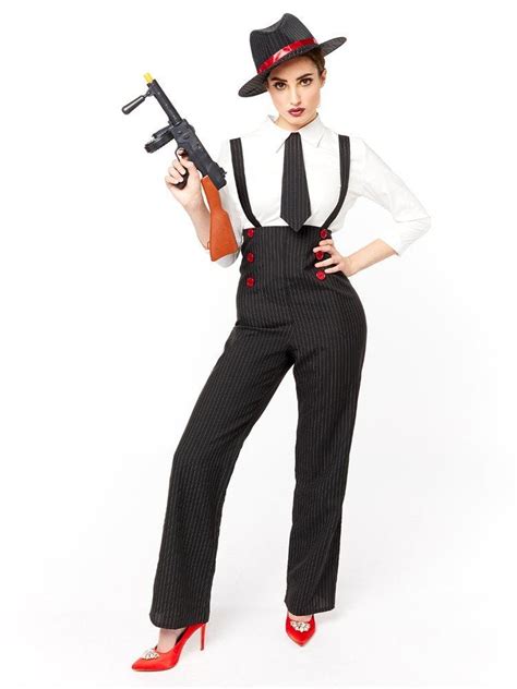 Gangster Lady Adult Costume Party Delights