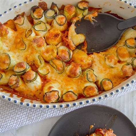 Cheesy Zucchini Lasagna Roll Ups Divalicious Recipes