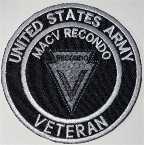 Us Army Macv Recondo Veteran Patch Decal Patch Co