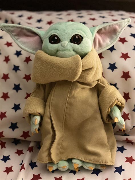 Disney Store Baby Yoda Plush Came In Today Super Soft And Cute R