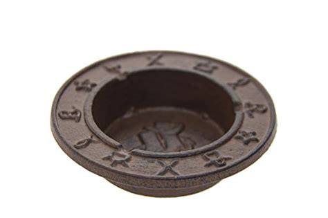 Home › outdoor & grounds maintenance › outdoor ashtrays › free standing ashtrays › global industrial™ eagle decorative safesmokers™ outdoor ashtrays. Country Style Round Cast Iron Ashtray | Decorative Ashtray ...
