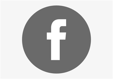 Facebookbyn Facebook Logo Grey Circle Free Transparent Png Download