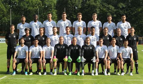 Die deutsche ufußballnationalmannschaft ist eine auswahlmannschaft deutscher fußballspieler. Aktueller DFB Kader 2020 der Deutschen ...