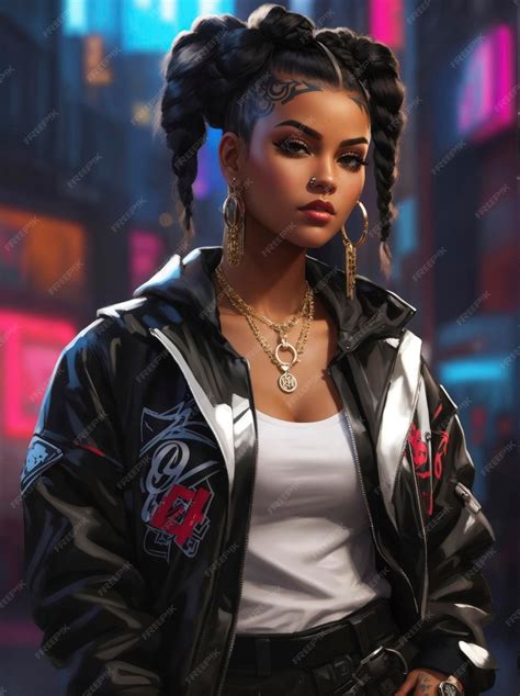 Premium AI Image | Creative Urban Street Warrior Ready to Conquer the