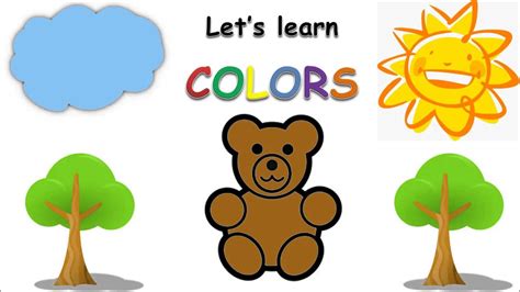 Learning Colors For Children And Toddlers Color Song Youtube