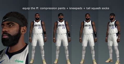 Nba 2k23 Kyrie Irving Cyberface And Body Update 4 Versions
