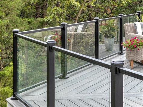 Trex signature ® railing offers a modern aesthetic with a clean, aluminum build. Trex Expands Its Railing Roster With Premium Glass And Mesh Designs, Plus Easy-To-Install Panels ...