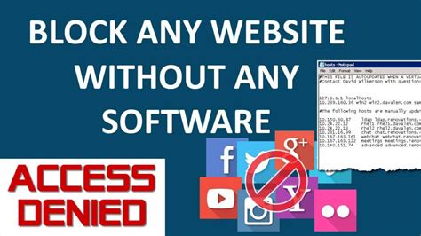 Cost is an advantage of this hosting type, as do you want to learn how to host a website on your own computer? How To Block Any Websites in Computer Without Any Software ...