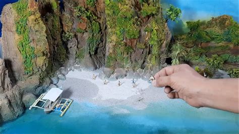 Building A Hyper Realistic Beach Diorama Youtube