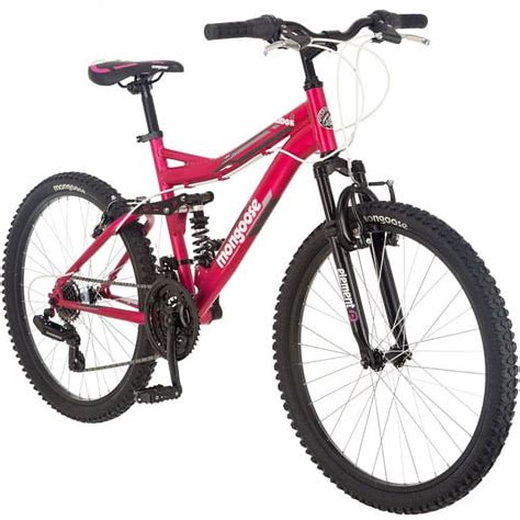 Mongoose 24 Ledge 21 Girls Mountain Bike Pink