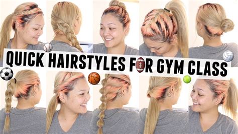 Check spelling or type a new query. 10 Quick & Easy Hairstyles for Gym Class/P.E. - YouTube