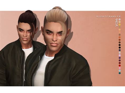 Nightcrawler Sims Nightcrawler Baddie Hair Sims Hair Sims Sims 4