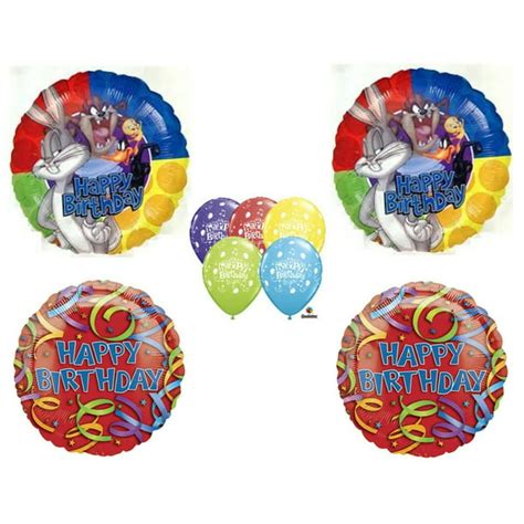 Looney Tunes Happy Birthday Party Balloons Decoration Supplies Bugs