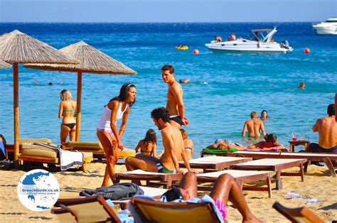 paradise beach mykonos holidays in paradise beach greece guide