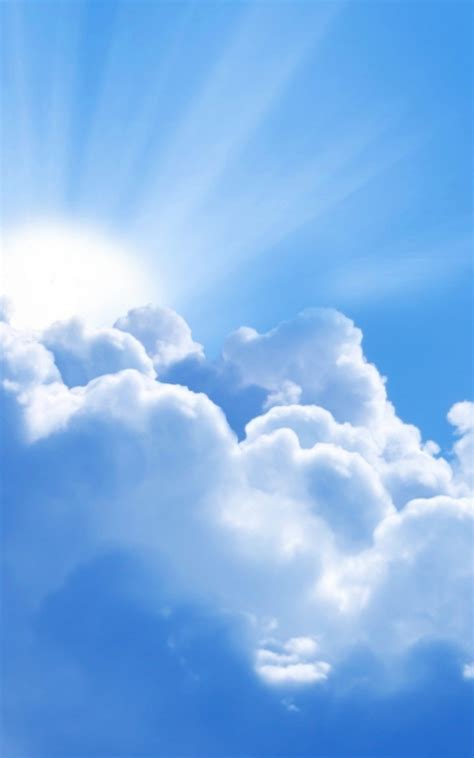 Free Download Sky With Clouds Background Blue Cloud On The Sky