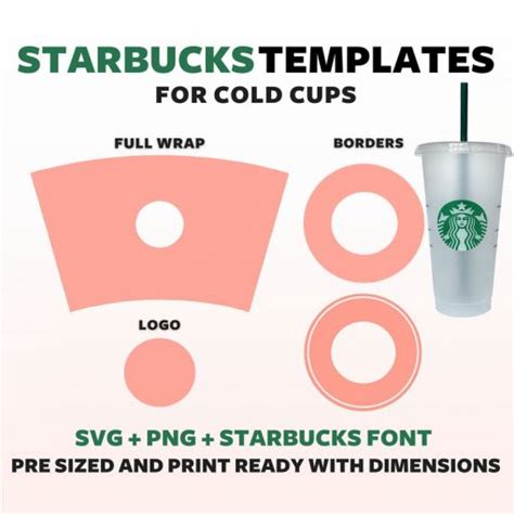 Cow Print Full Wrap Starbucks Svg,For Starbucks 24oz Venti Cold Cup,SVG