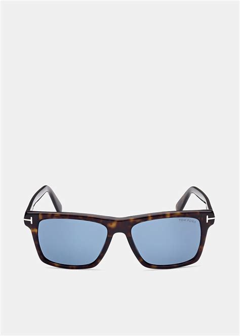 shop tom ford eyewear blue buckley sunglasses harrolds australia