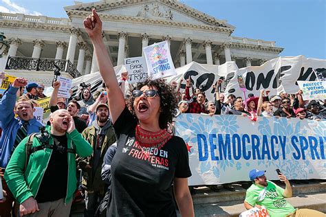 Hundreds Arrested At Us Capitol At Democracy Spring Protests