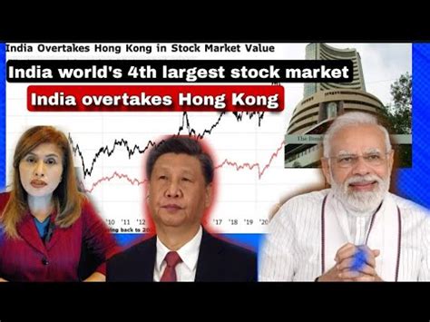 India World S Th Largest Stock Market Overtakes Hong Kong YouTube