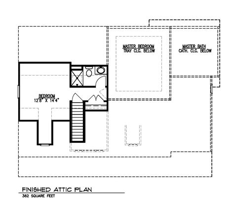 Finished Attic Plan Premier Design Custom Homes