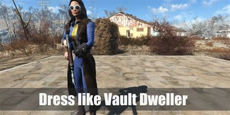 Vault Dweller Jumpsuit Fallout Costume For Cosplay And Halloween