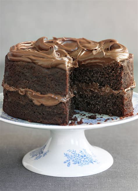 easy chocolate fudge cake olive magazine