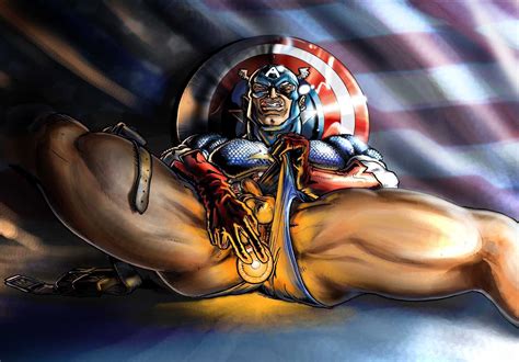 Captain America Dildo Fun Gay Superhero Sex Pics Superheroes