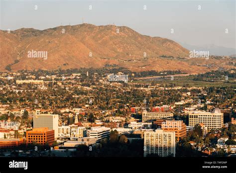 View Of Downtown Riverside From Mount Rubidoux In Riverside