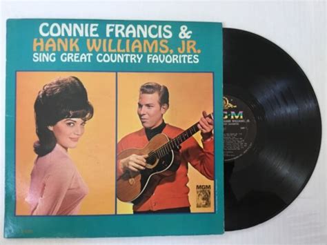 connie francis and hank williams jr sing great country favorites lp cd tested ebay