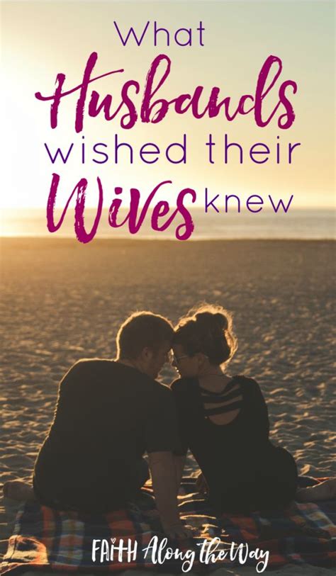 Have you ever wondered what your husband secretly wished you knew? Here